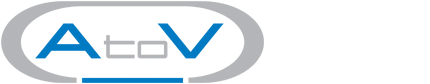 A to V Logo